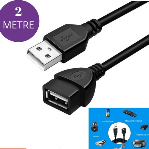 USB uzatma kablosu 2 metre